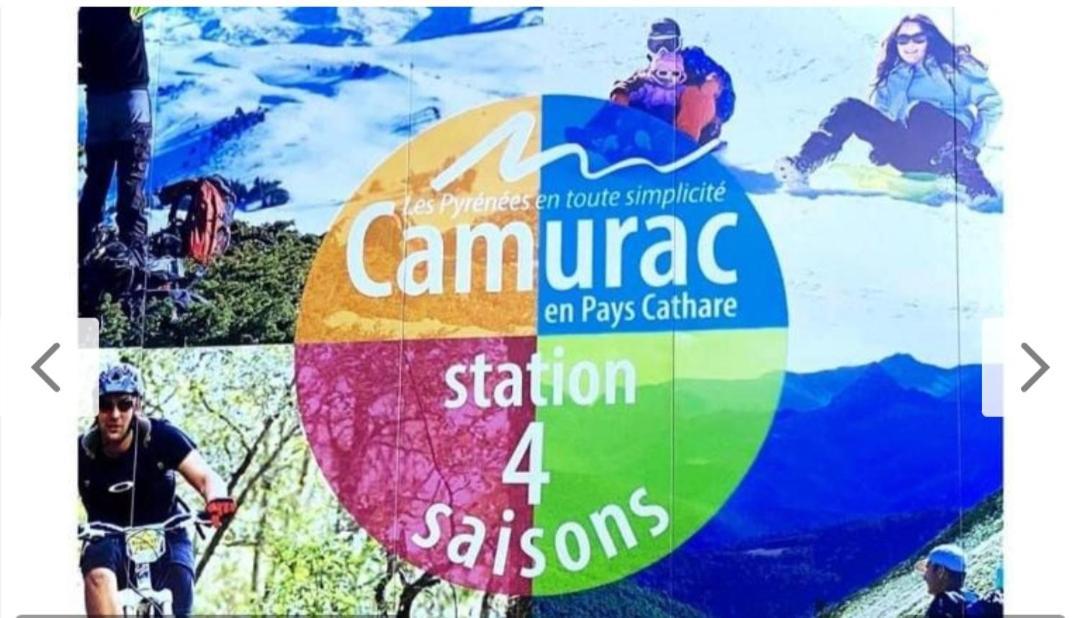 Gite Avec Vue Exceptionnelle Sur Les Montagnes Camurac Dış mekan fotoğraf